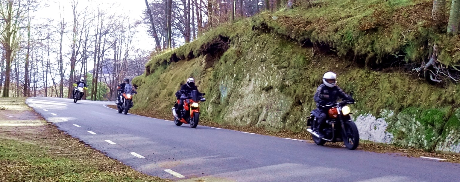Paisatge del Montseny - Sortides motociclistes per Catalunya